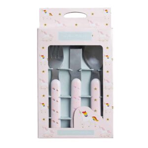 unicorn cutlery set
