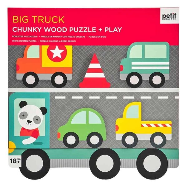 Big Truck Chunky Wood Puzzle