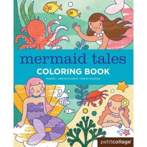 mermaid colouring book