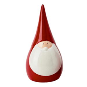 Ceramic Santa In Red