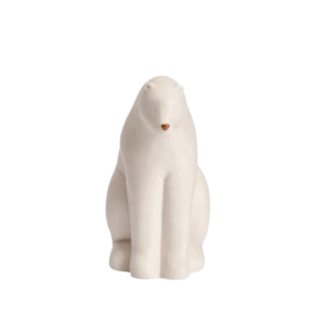 small ceramic polar bear