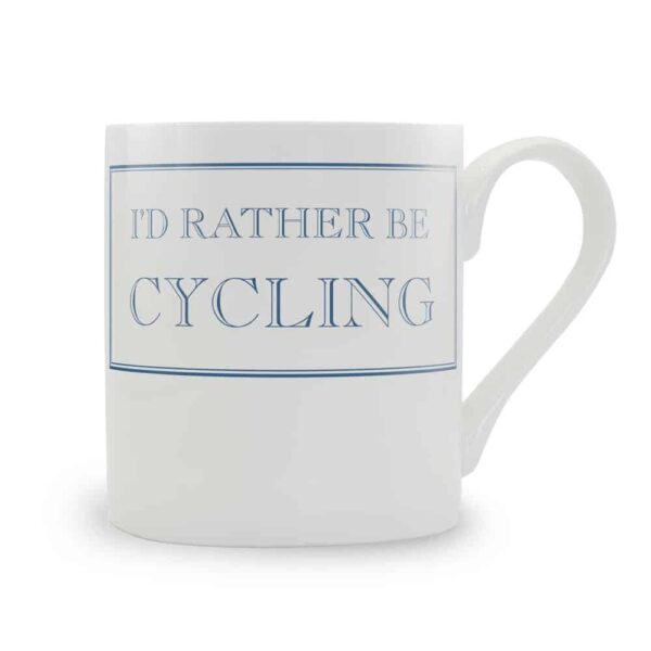 rather be cycling mug