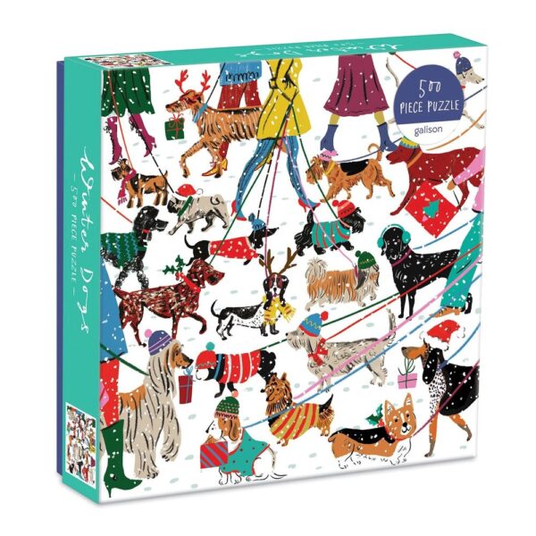 Winter Dogs Jigsaw Puzzle