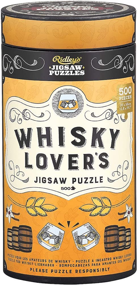 whisky lovers jigsaw