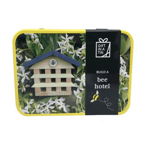 bee hotel in a tin