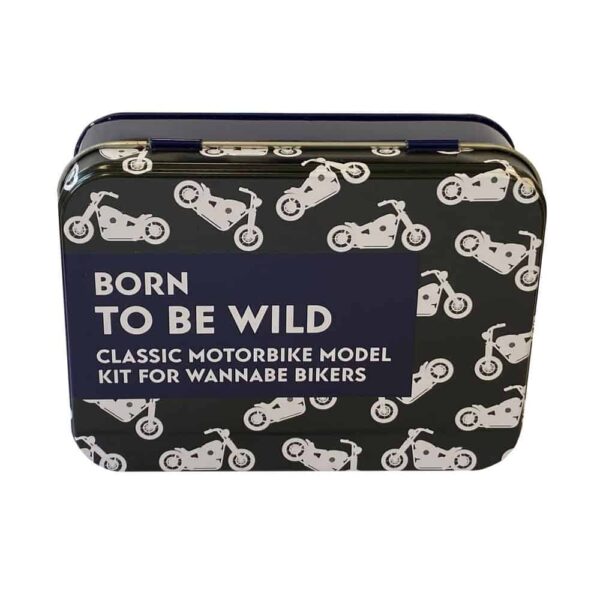 Born To Be Wild Model - Motorbike In A Tin