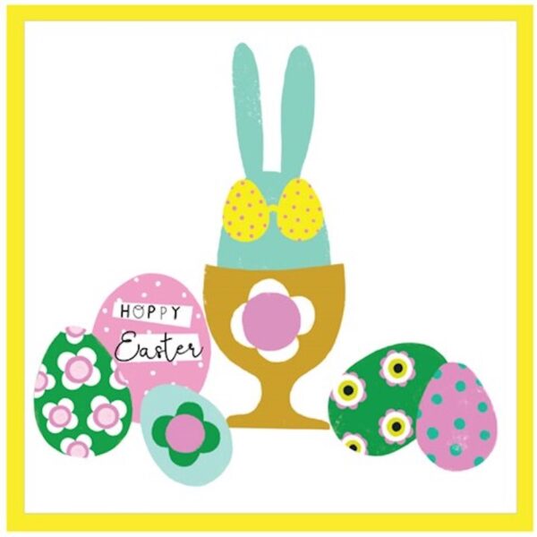 Hoppy Easter Egg Card