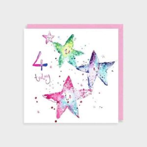 4 Today Starfish Greetings Card