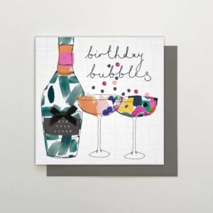 birthday bubbles card