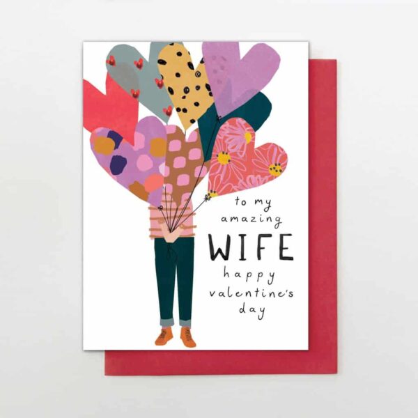 amazing wife card