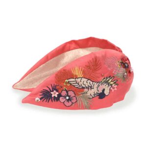 pink cockatoo headband