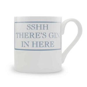 shh there's gin in here mug