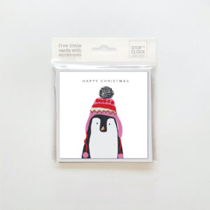 Christmas Card Pack Happy Christmas Penguin