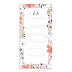 coral to do list pad