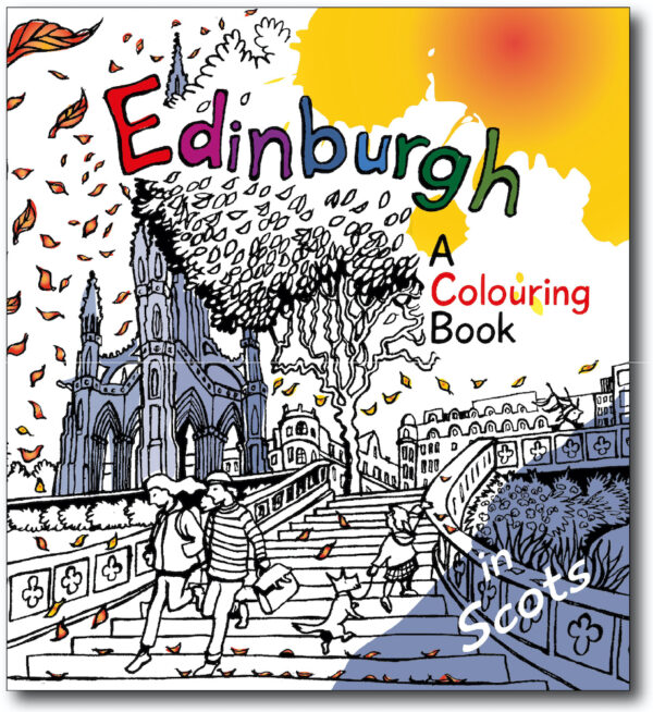 Edinburgh, A Colouring Book