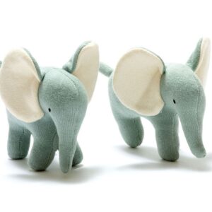 Baby Ellis Organic Soft Toy Elephant
