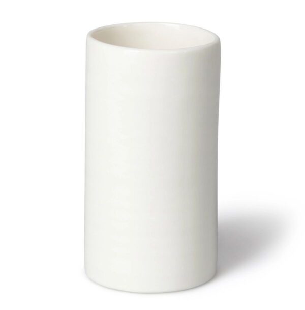 Tall White Porcelain Pot