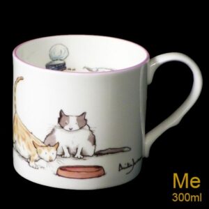 Fat Cats Medium China Mug