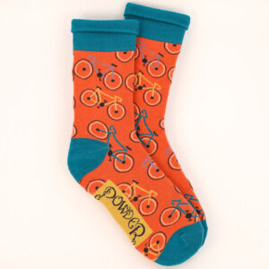 Men's Ride On Tangerine Socks