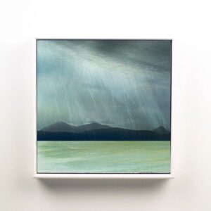 Rainstorm Isle Of Skye Framed Ceramic Tile